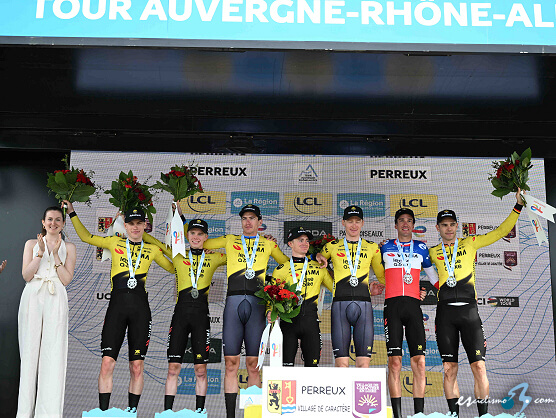 Visma gana la crono por equipos y Alex Baudin sigue líder del Tour Auvernia-Ródano-Alpes Visma gana la crono por equipos y Alex Baudin sigue líder del Tour Auvernia-Ródano-Alpes