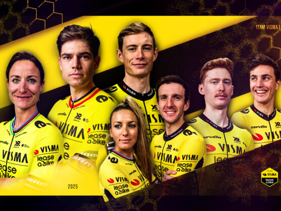 Visma-Lease a Bike presenta su maillot para 2025, fiel al amarillo y negro icónico Visma-Lease a Bike presenta su maillot para 2025, fiel al amarillo y negro icónico