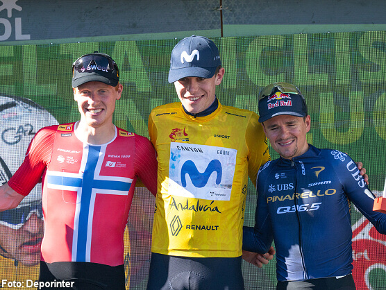 Iv�n Romeo se corona en la Vuelta a Andaluc�a, Thomas Pidcock gana en Lucena la �ltima etapa