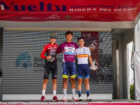 Sente Sentjens cambia el guion y se adjudica la Vuelta Ciclista Internacional a la Ribera del Duero