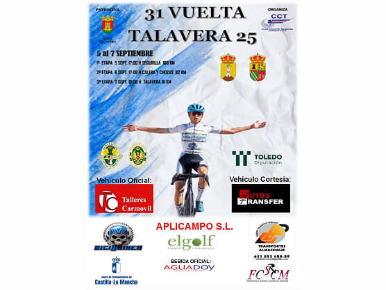 Dieciséis equipos disputarán la XXXI Vuelta a Talavera Junior del 5 al 7 de septiembre Dieciséis equipos disputarán la XXXI Vuelta a Talavera Junior del 5 al 7 de septiembre