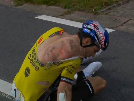 Wout van Aert anuncia su forzada ausencia en el Giro de Italia Wout van Aert anuncia su forzada ausencia en el Giro de Italia