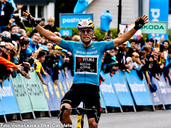 Vuelta a Dinamarca: Wout van Aert gana también la tercera etapa y afianza el liderato Vuelta a Dinamarca: Wout van Aert gana también la tercera etapa y afianza el liderato