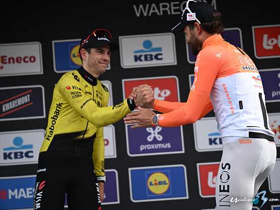 A Trav�s de Flandes: Wout Van Aert: "No mir� atr�s porque cre� que iba a ganar"