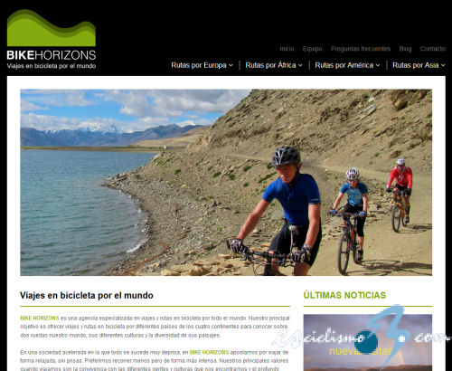 BIKE HORIZONS estrena página web y amplía su oferta con 19 nuevas rutas BIKE HORIZONS estrena página web y amplía su oferta con 19 nuevas rutas