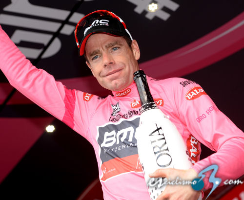 Giro de Italia: Cadel Evans: "Tenemos que estar satisfechos" Giro de Italia: Cadel Evans: "Tenemos que estar satisfechos"