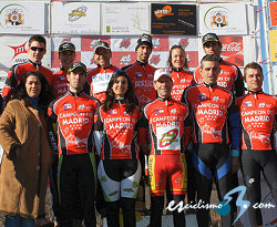 Carlos Hernández, Campeón de Madrid de ciclocross tras ganar en El Escorial Carlos Hernández, Campeón de Madrid de ciclocross tras ganar en El Escorial