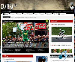 Jordi Simn, Antonio Pedrero y Toni Molina comparten web en cantera-kec.com