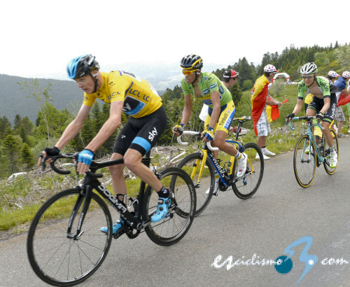 Critérium del Dauphiné: Contador: "Tengo que felicitar a Froome, está más fuerte que yo" Critérium del Dauphiné: Contador: "Tengo que felicitar a Froome, está más fuerte que yo"