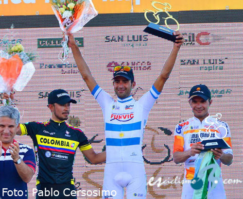 Tour de San Luis: Daniel Díaz: "Este triunfo tiene un sabor especial" Tour de San Luis: Daniel Díaz: "Este triunfo tiene un sabor especial"