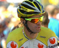 Coupe-vent Cyclisme SMS SANTINI – Saunier Duval Prodir – Taille S – Jaune