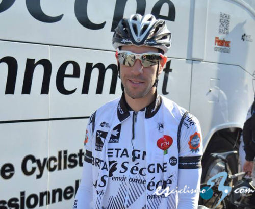 Eduardo Sepúlveda, al frente del Bretagne-Séché en el Tour de San Luis Eduardo Sepúlveda, al frente del Bretagne-Séché en el Tour de San Luis