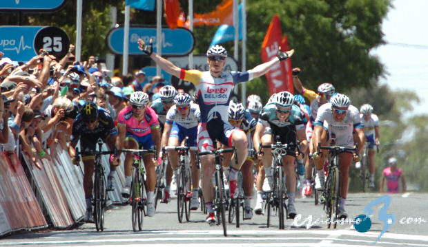 Andr Greipel gana la cuarta etapa del Tour Down Under