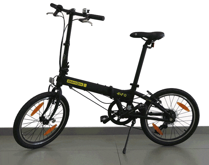 Plegado de la bicicleta plegable DAHON Hit D6
