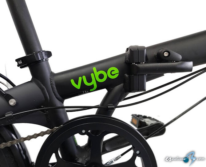 Detalle de la bicicleta urbana plegable DAHON Vybe D7