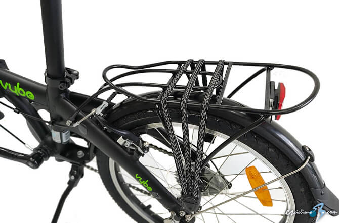 Detalle de la bicicleta urbana plegable DAHON Vybe D7