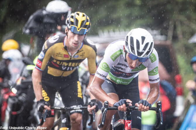 Egan Bernal y Primoz Roglic