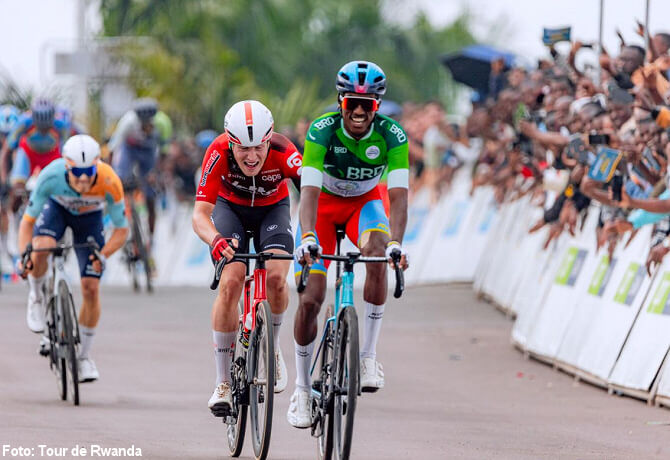 Henok Mulubrhan gana la �ltima etapa del Tour de Ruanda