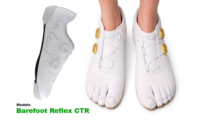 John Luck presenta sus zapatillas de ciclismo Barefoot John Luck presenta sus zapatillas de ciclismo Barefoot