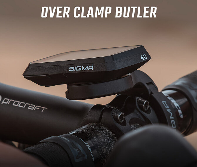 GPS SIGMA ROX 4.0 Endurance con soporte especial OverClamp Butler