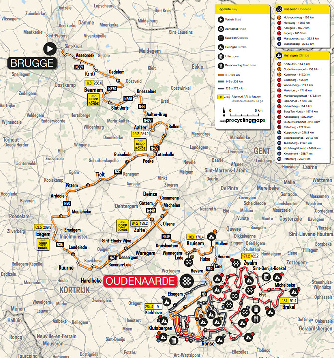 Tour de Flandes 2023 Recorrido, perfil, libro de ruta y últimos vencedores