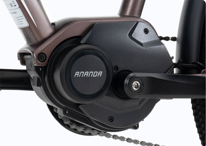 Motor de la Touroll MA2 Mid-Drive
