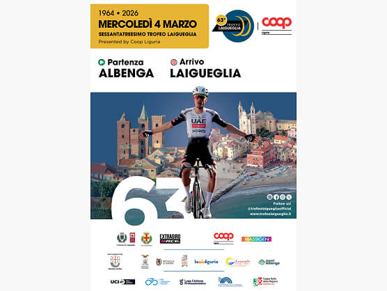 Libro de ruta del Trofeo Laigueglia 2026