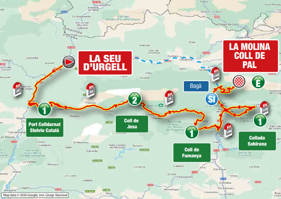 Volta a Catalunya 2026 - Etapa 2 Volta a Catalunya 2026 - Etapa 5