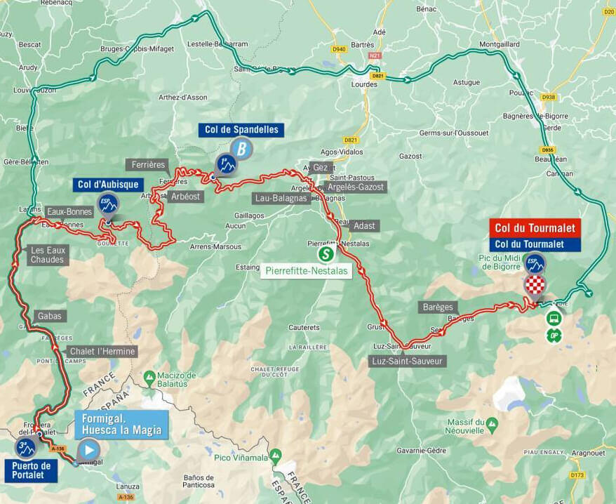 Vuelta a Espaa 2023 - Recorrido etapa 13