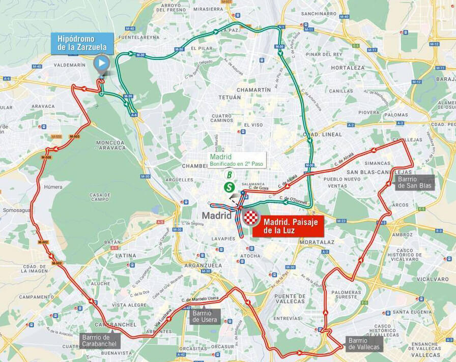 Vuelta a Espaa 2023 - Recorrido etapa 21