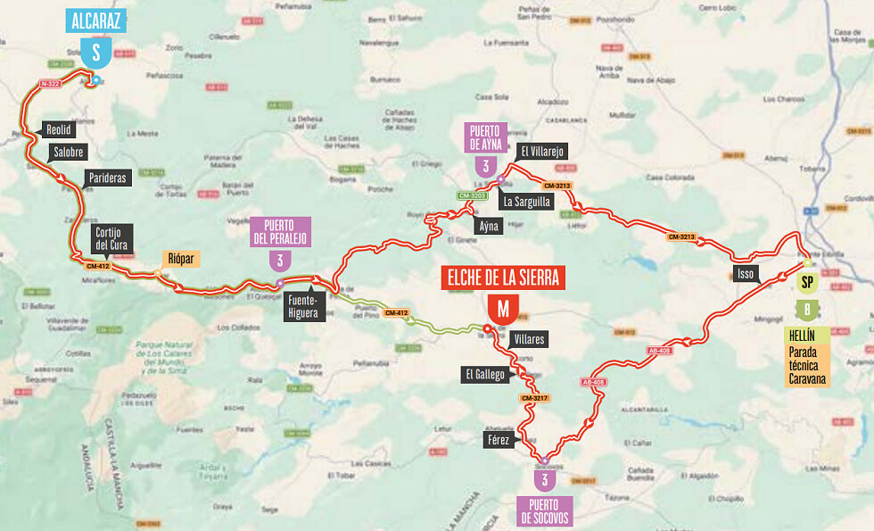 Recorrido de la 10ª etapa de la Vuelta a España 2026 Recorrido de la 10ª etapa de la Vuelta a España 2026
