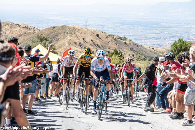 Fuga del día en la etapa 15 de la Vuelta a España 2022