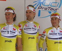 Tour de Francia: El Saunier Duval-Prodir parte mañana hacia Londres Tour de Francia: El Saunier Duval-Prodir parte mañana hacia Londres