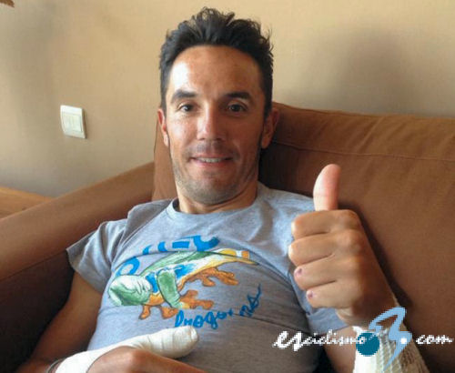 Purito Rodríguez, operado de un dedo en Barcelona, no se plantea el Tour Purito Rodríguez, operado de un dedo en Barcelona, no se plantea el Tour