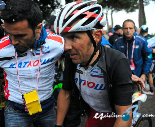 Giro de Italia: Purito Rodr�guez dice adi�s al p�dium del Giro