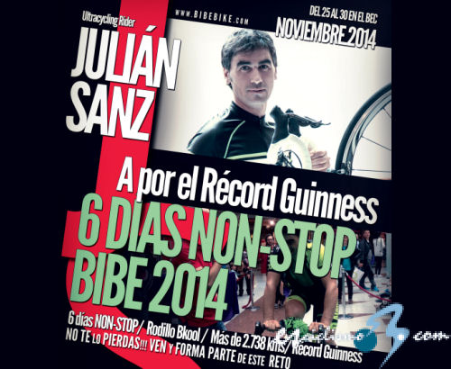 Julián Sanz buscará un nuevo Récord Guinness en BIBE 2014 Julián Sanz buscará un nuevo Récord Guinness en BIBE 2014