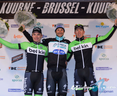 Tom Boonen se lleva la Kuurne-Bruselas-Kuurne al sprint Tom Boonen se lleva la Kuurne-Bruselas-Kuurne al sprint