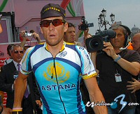 Giro de Italia: Lance Armstrong: Este resultado es prometedor para hacer un mes brillante en junio y julio