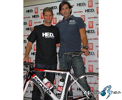 Marcel Zamora correrá con una Cervélo R3 y una P3 en 2010 Marcel Zamora correrá con una Cervélo R3 y una P3 en 2010
