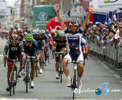 Vuelta a Colombia: Zanotti repite triunfo en la séptima etapa y Ramírez sigue líder Vuelta a Colombia: Zanotti repite triunfo en la séptima etapa y Ramírez sigue líder