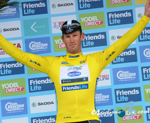 Tour de Gran Bretaña: Mark Renshaw gana la segunda etapa y es nuevo líder Tour de Gran Bretaña: Mark Renshaw gana la segunda etapa y es nuevo líder