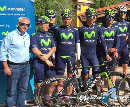 Ventoso, Moreno y Laguía presentan la iniciativa de Telefónica `Puertos Míticos´ Ventoso, Moreno y Laguía presentan la iniciativa de Telefónica `Puertos Míticos´