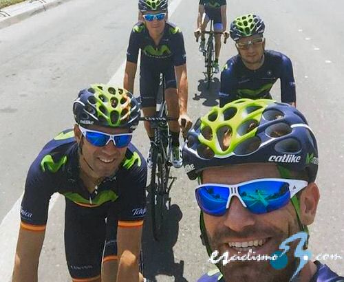 Tour de Abu Dhabi: El Movistar Team rueda ya en Abu Dhabi Tour de Abu Dhabi: El Movistar Team rueda ya en Abu Dhabi