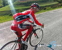 Pascual Orengo se prepara para la Vuelta a Burgos en el Circuito de Getxo Pascual Orengo se prepara para la Vuelta a Burgos en el Circuito de Getxo