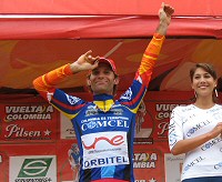 Vuelta a Colombia: Santiago Botero recupera el liderato tras ganar la sexta etapa Vuelta a Colombia: Santiago Botero recupera el liderato tras ganar la sexta etapa