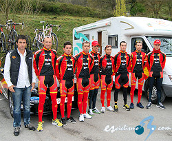 La Selección Española, preparada para la Vuelta a Madrid La Selección Española, preparada para la Vuelta a Madrid