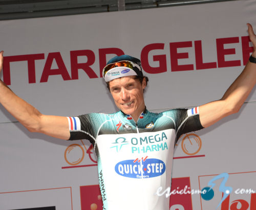 Eneco Tour: Sylvain Chavanel gana la crono y Lars Boom sigue líder Eneco Tour: Sylvain Chavanel gana la crono y Lars Boom sigue líder