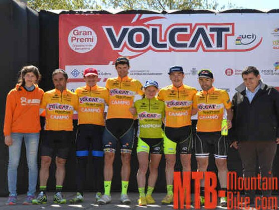 Tiago Ferreira y Adelheid Morath, campeones de la VolCat 2015 Tiago Ferreira y Adelheid Morath, campeones de la VolCat 2015