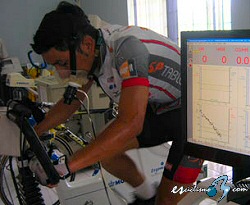 Pedraza realiza pruebas de esfuerzo en el Centro de Alto Rendimiento de Bogot