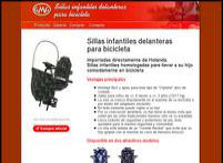 Sillas delanteras infantiles para bicicleta